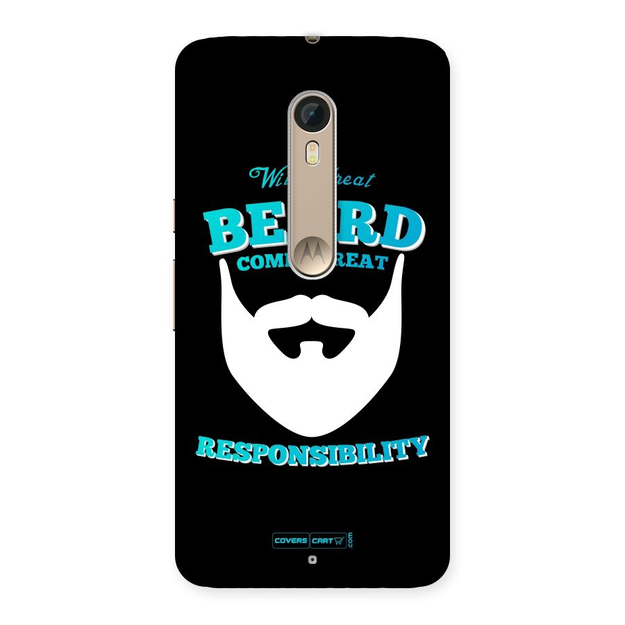 Great Beard Back Case for Motorola Moto X Style
