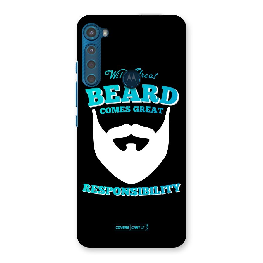 Great Beard Back Case for Motorola One Fusion Plus