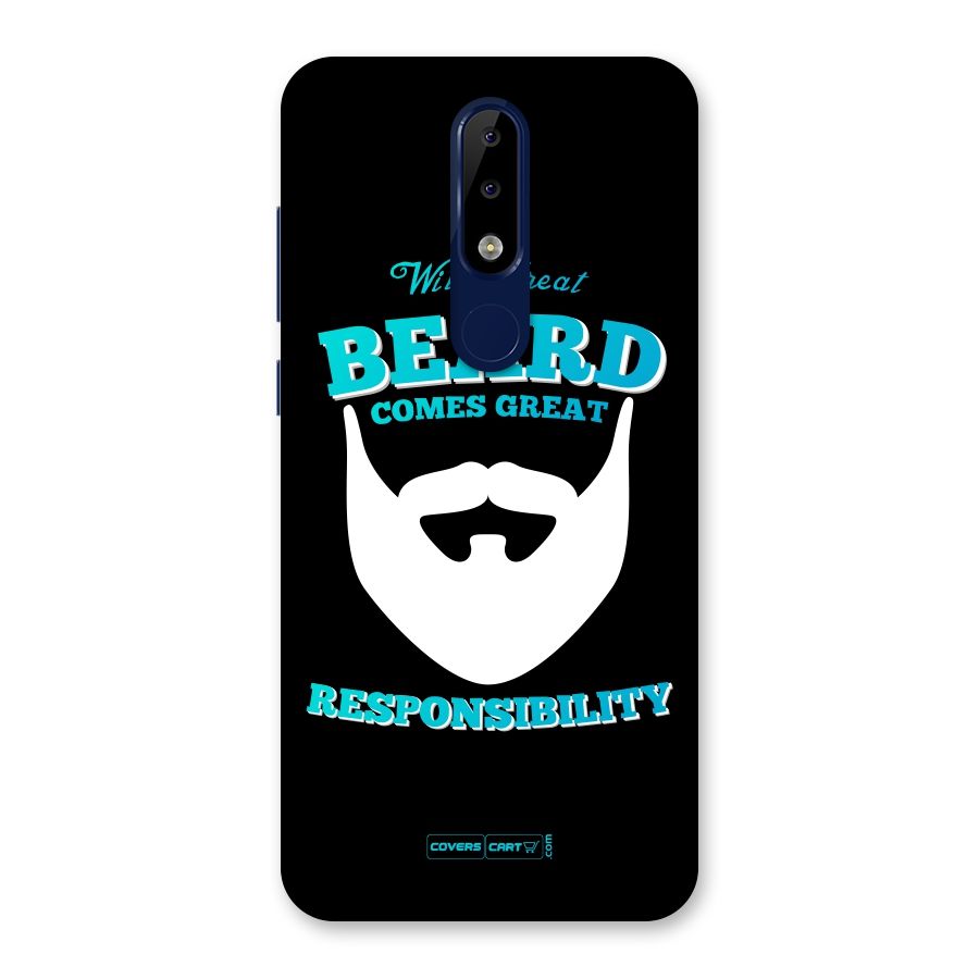 Great Beard Back Case for Nokia 5.1 Plus