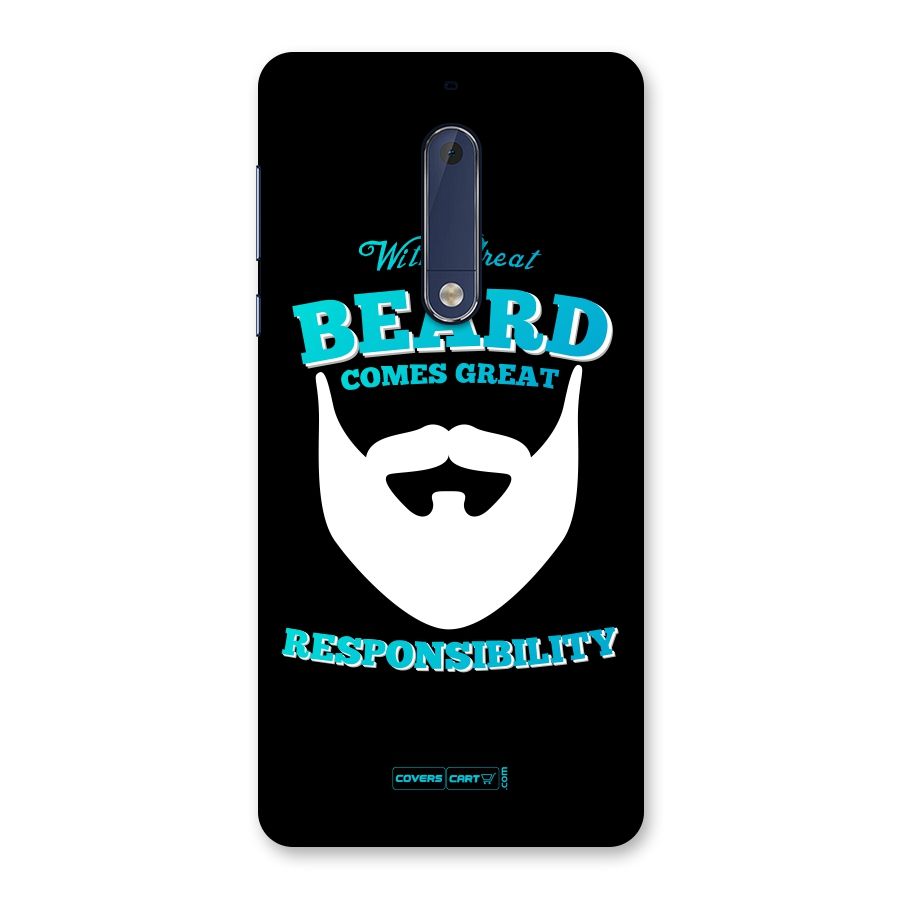 Great Beard Back Case for Nokia 5