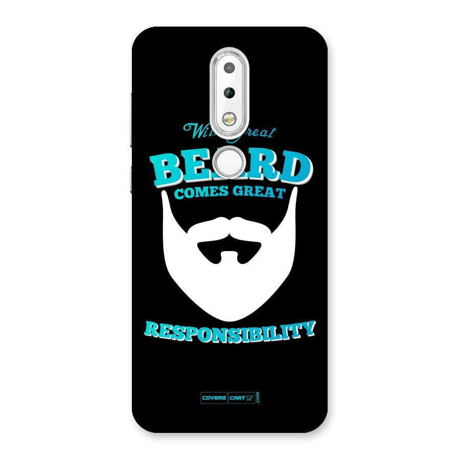 Great Beard Back Case for Nokia 6.1 Plus