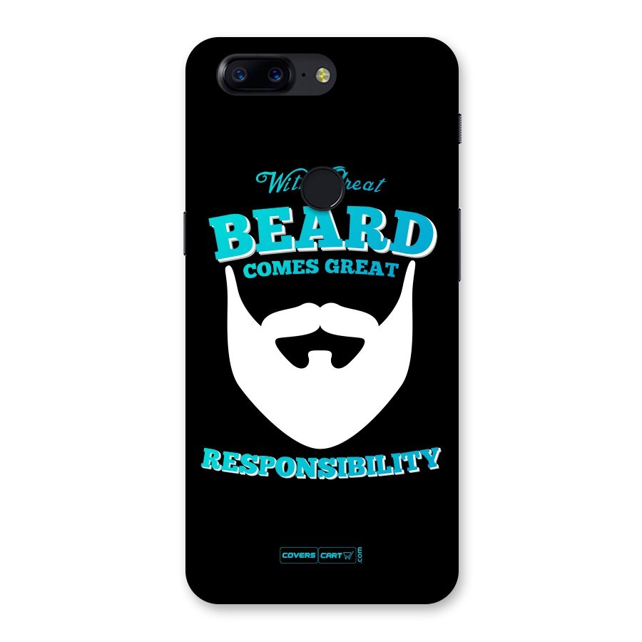Great Beard Back Case for OnePlus 5T