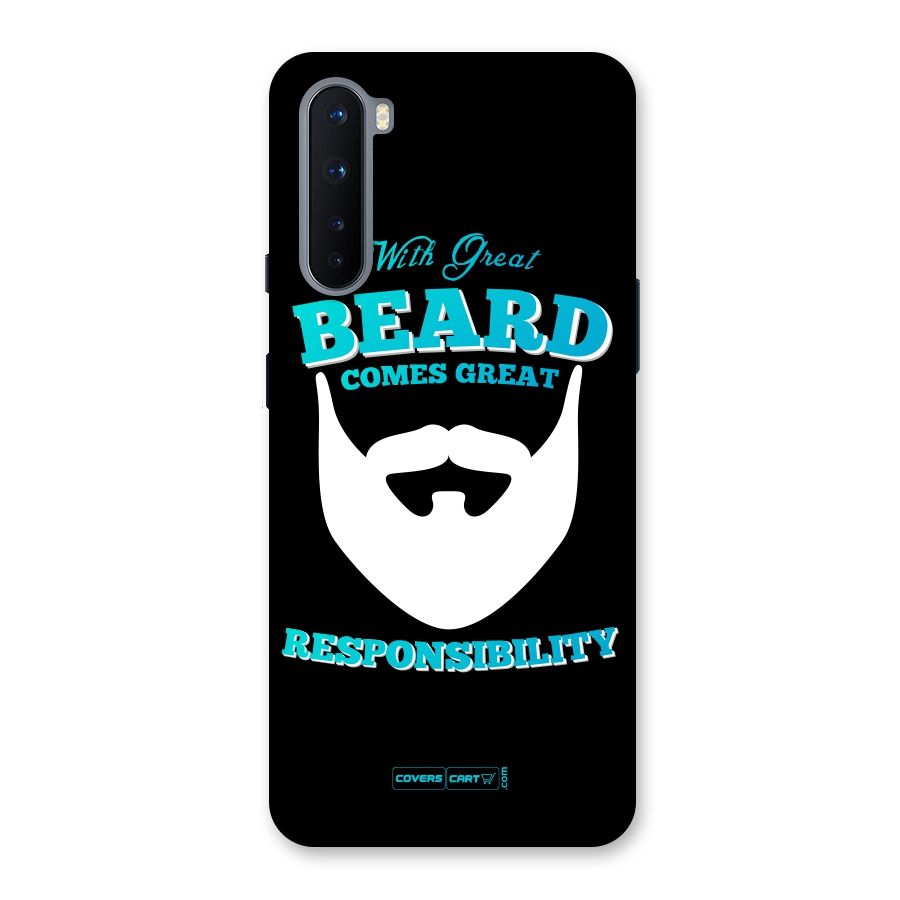 Great Beard Back Case for OnePlus Nord
