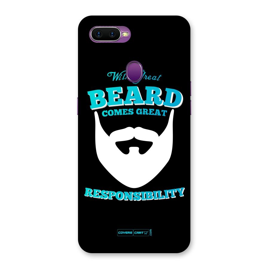 Great Beard Back Case for Oppo F9