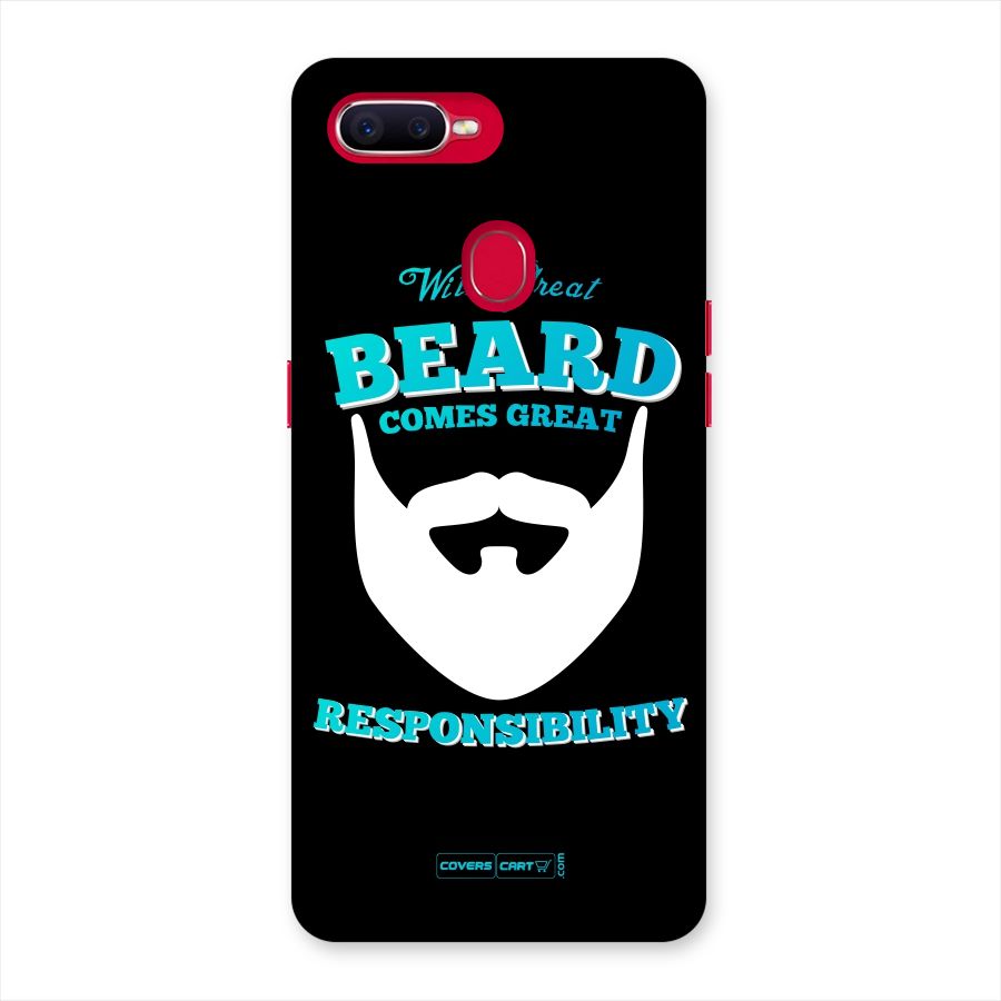 Great Beard Back Case for Oppo F9 Pro