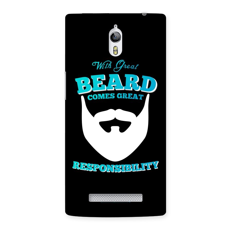 Great Beard Back Case for Oppo Find 7