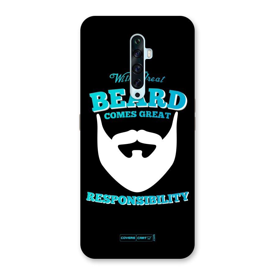 Great Beard Back Case for Oppo Reno2 F