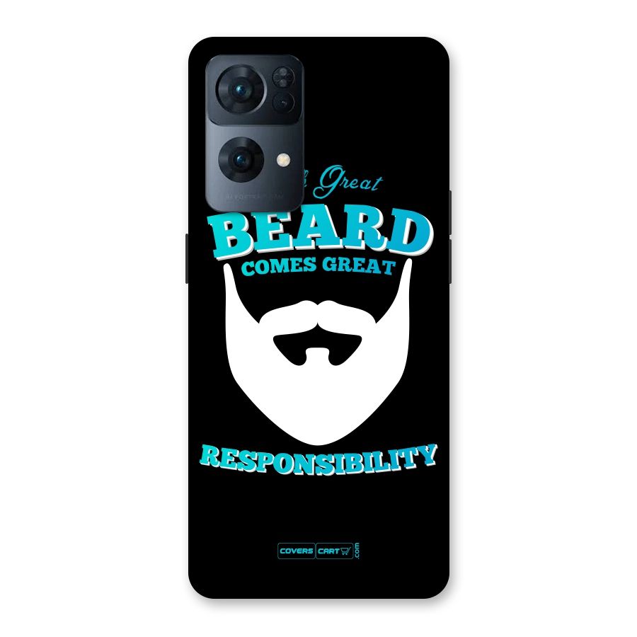 Great Beard Back Case for Oppo Reno7 Pro 5G