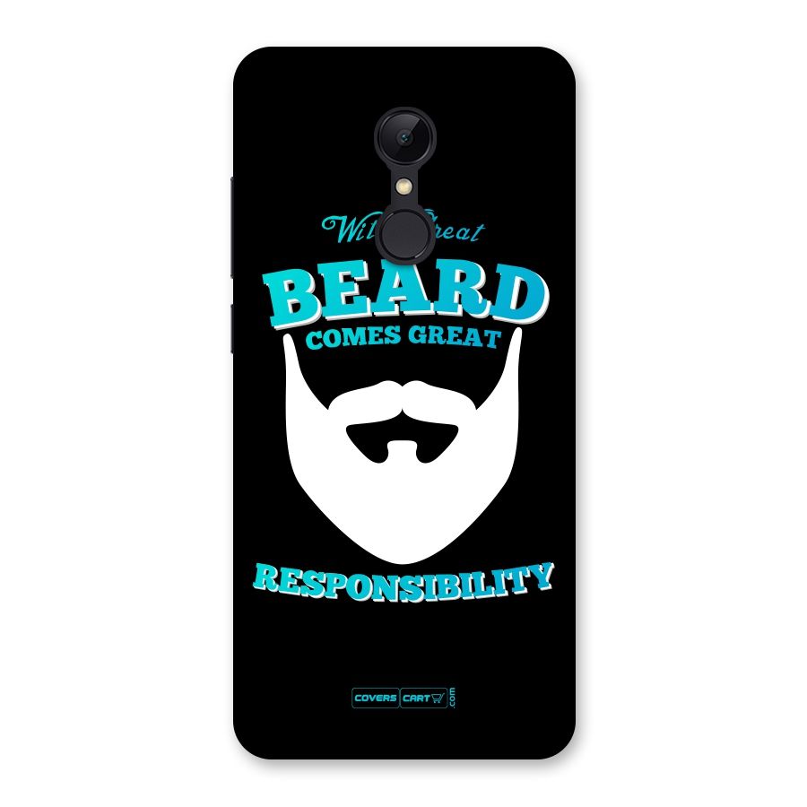 Great Beard Back Case for Redmi 5