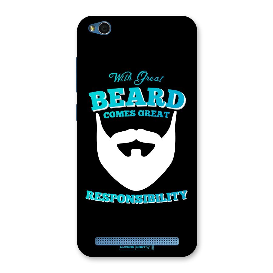 Great Beard Back Case for Redmi 5A
