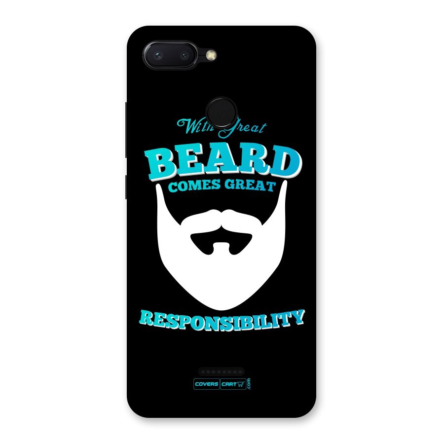 Great Beard Back Case for Redmi 6