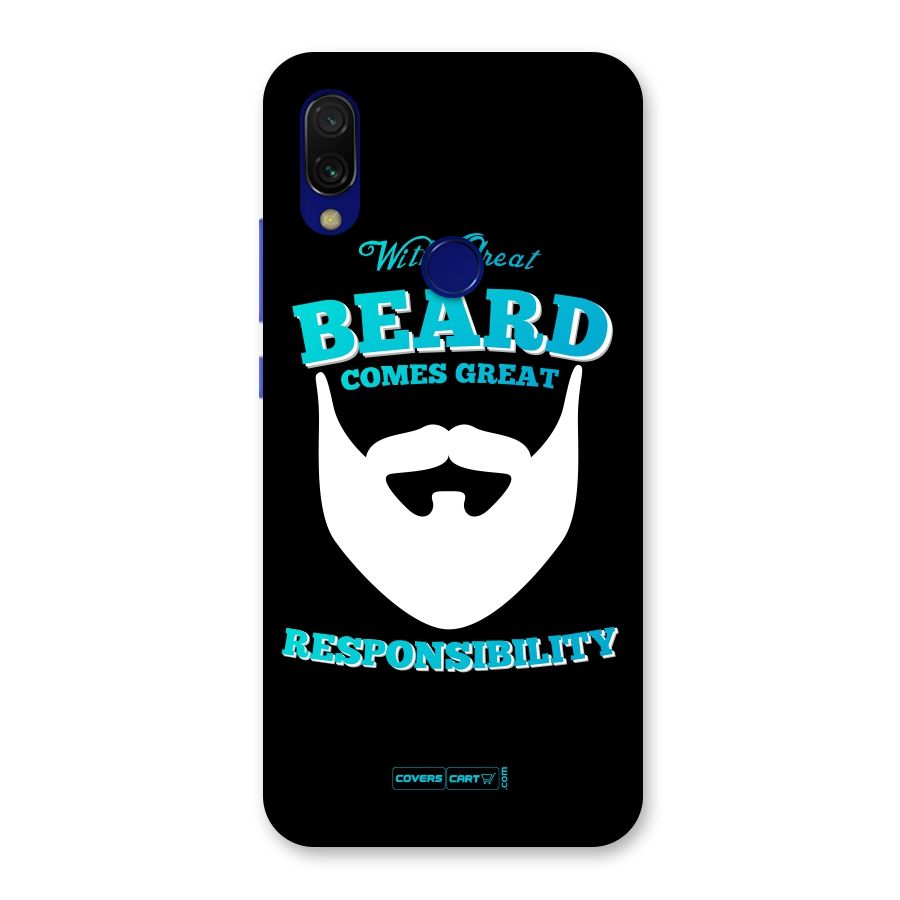 Great Beard Back Case for Redmi 7