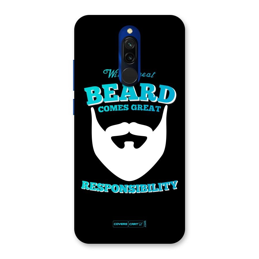 Great Beard Back Case for Redmi 8