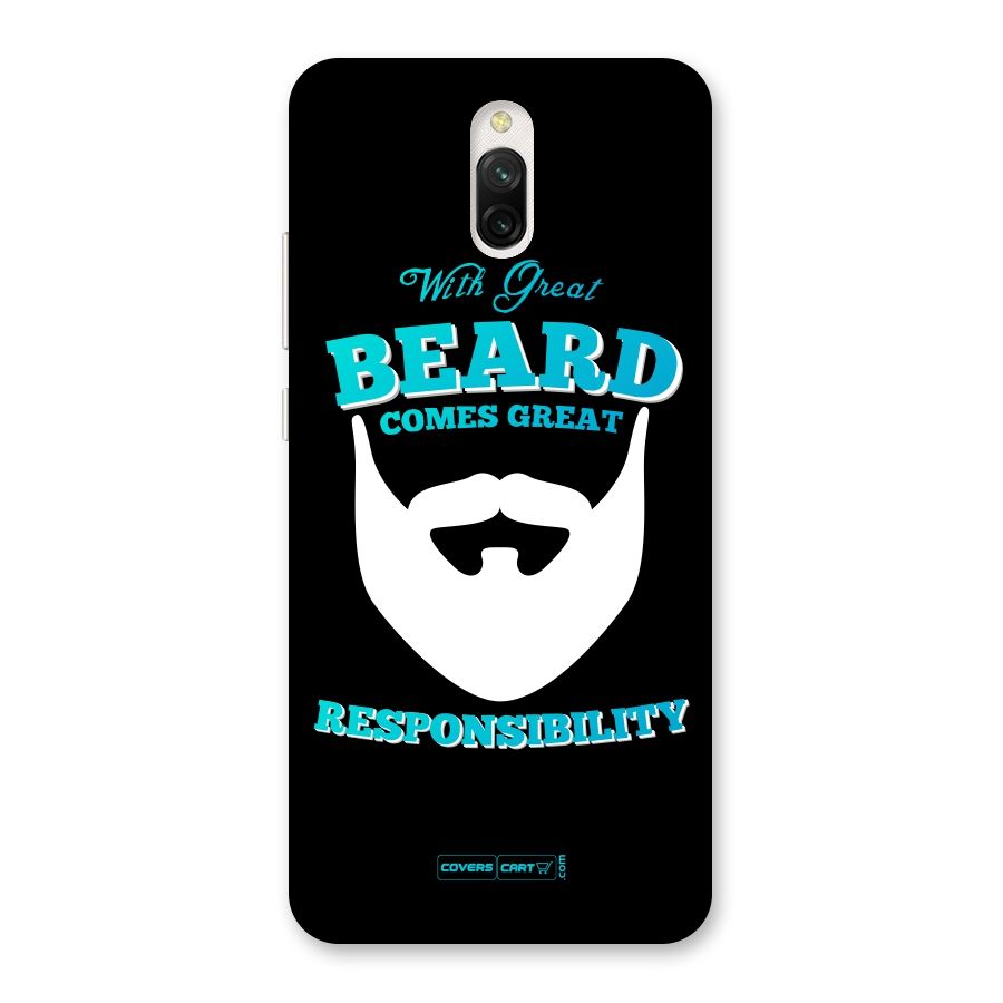 Great Beard Back Case for Redmi 8A Dual