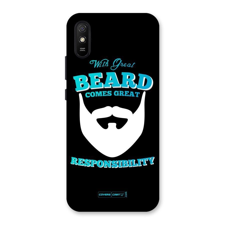 Great Beard Back Case for Redmi 9A