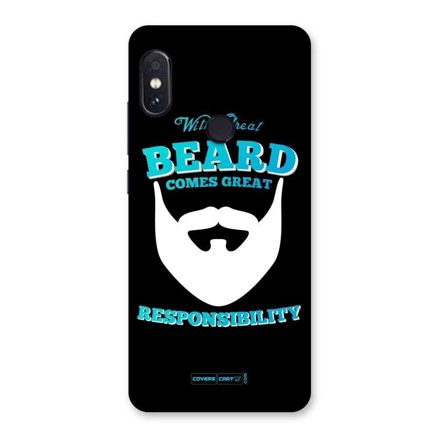 Great Beard Back Case for Redmi Note 5 Pro