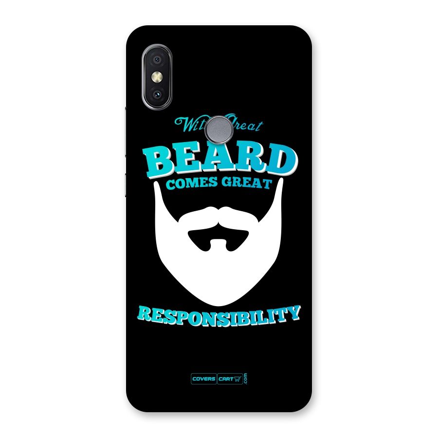 Great Beard Back Case for Redmi Y2