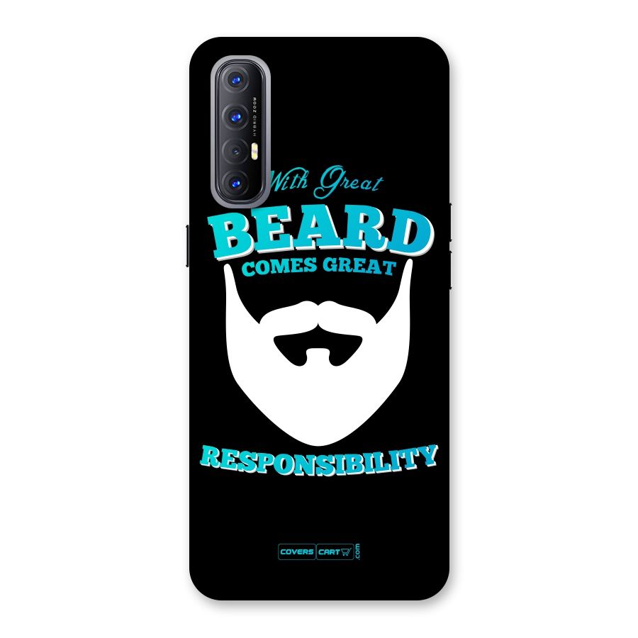 Great Beard Back Case for Reno3 Pro