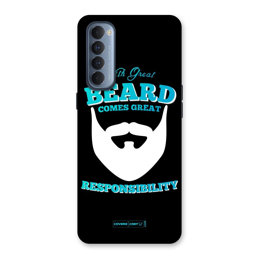 Great Beard Back Case for Reno4 Pro