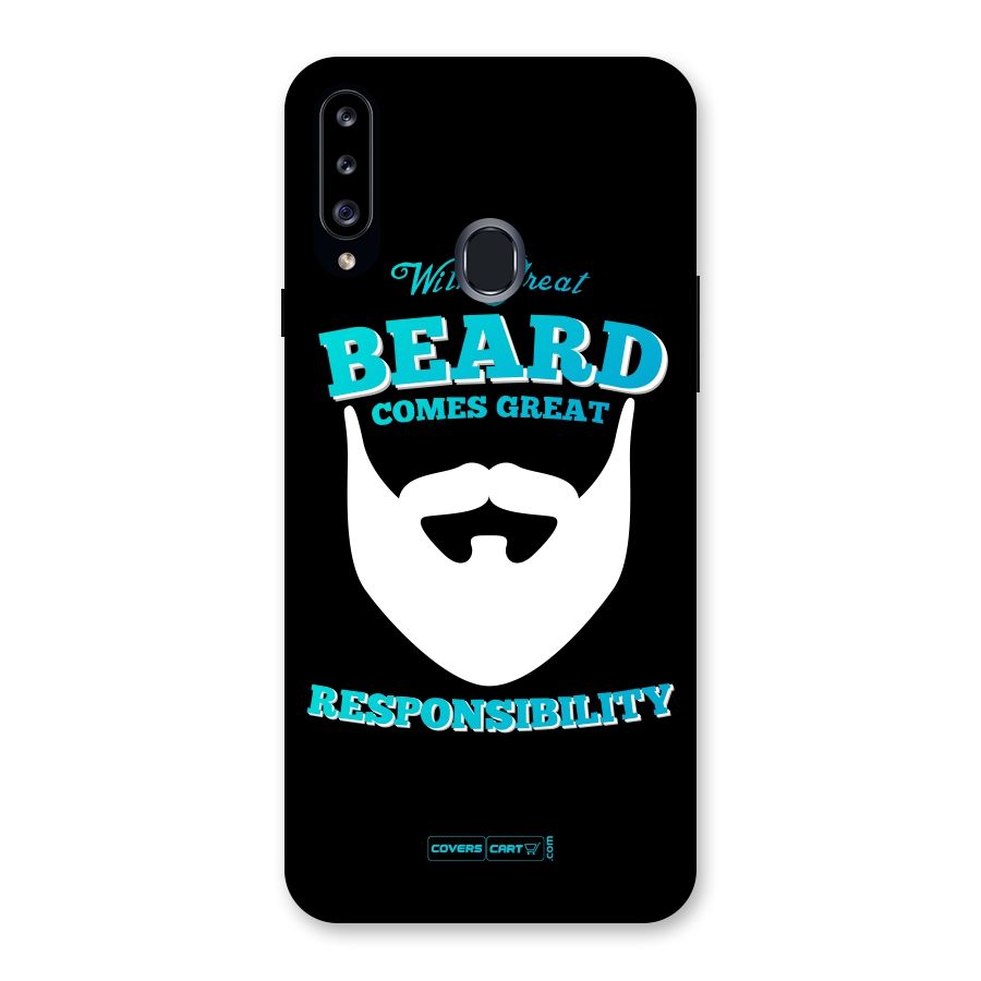 Great Beard Back Case for Samsung Galaxy A20s