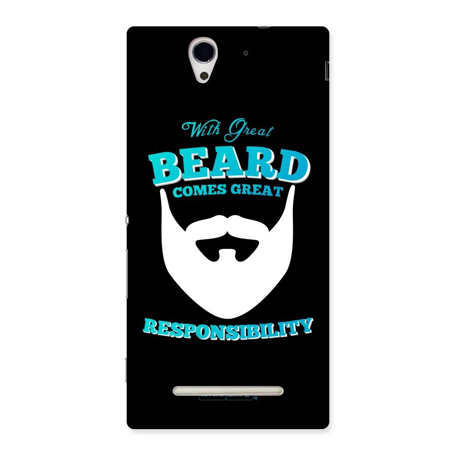 Great Beard Back Case for Sony Xperia C3