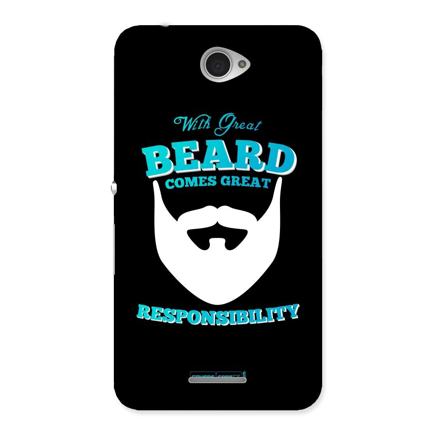 Great Beard Back Case for Sony Xperia E4