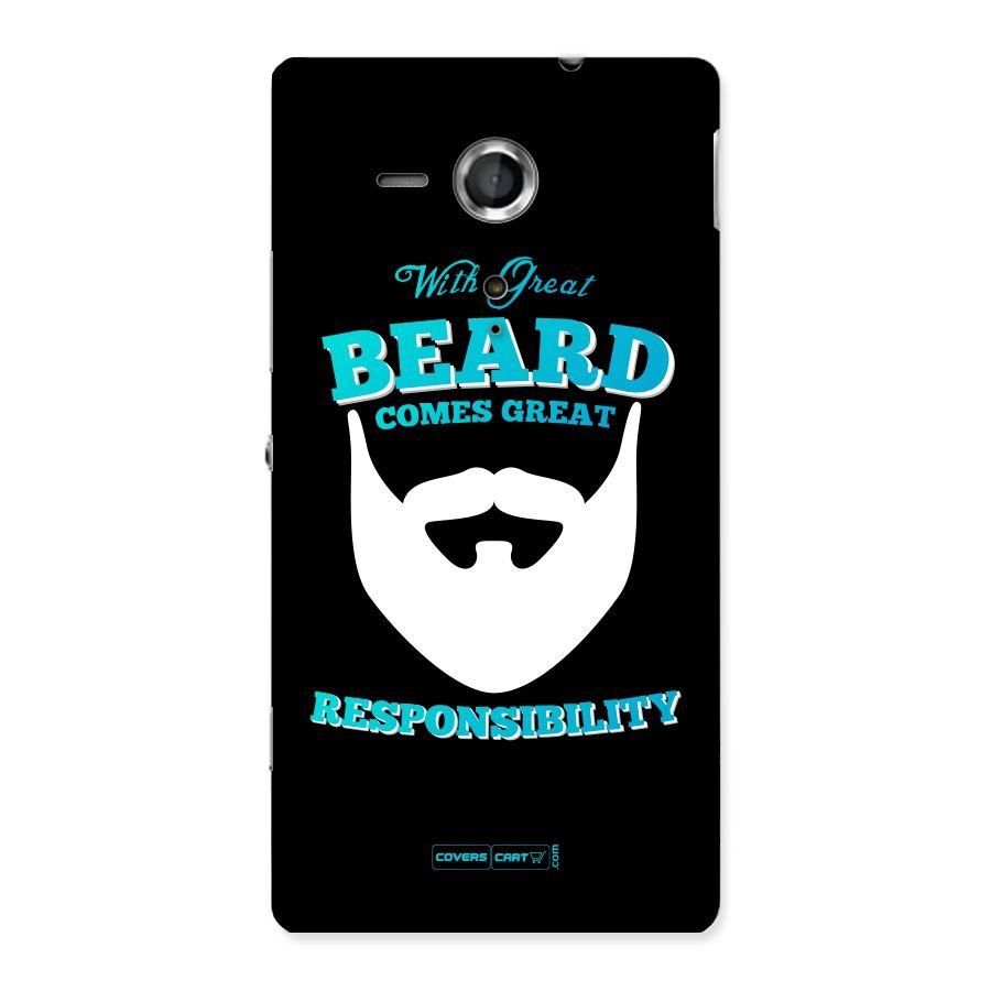Great Beard Back Case for Sony Xperia SP