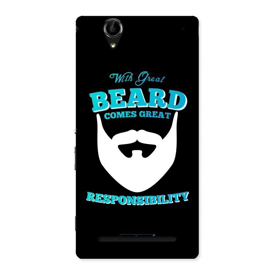 Great Beard Back Case for Sony Xperia T2