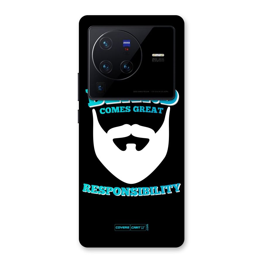 Great Beard Back Case for Vivo X80 Pro