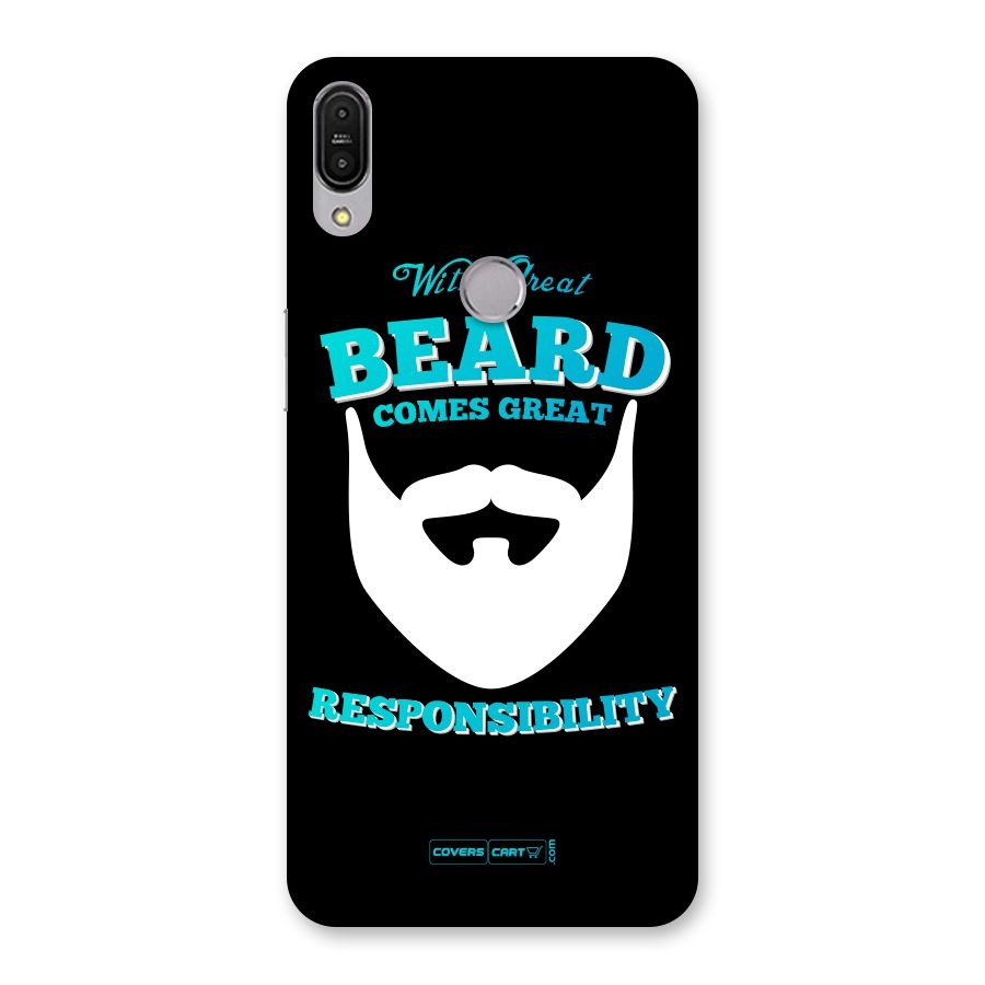 Great Beard Back Case for Zenfone Max Pro M1