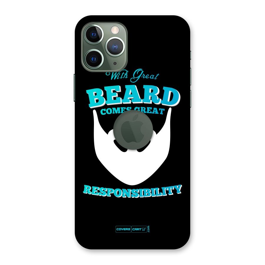Great Beard Back Case for iPhone 11 Pro Logo  Cut