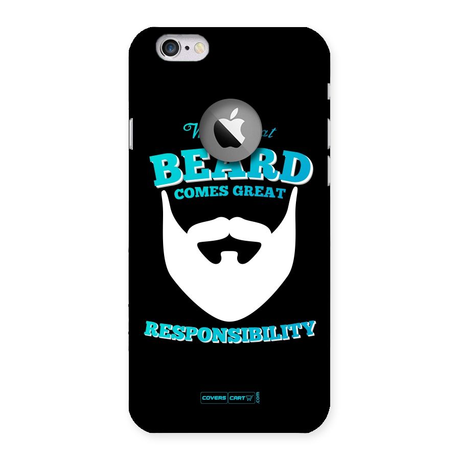 Great Beard Back Case for iPhone 6 Logo Cut