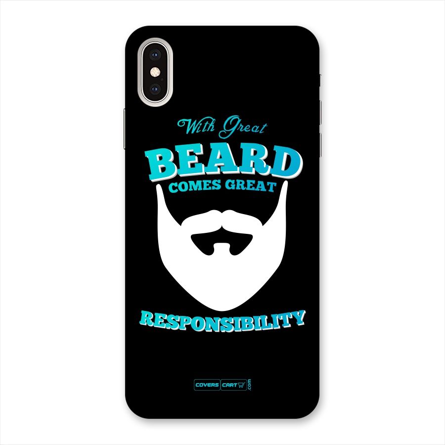 Great Beard Back Case for iPhone XS Max