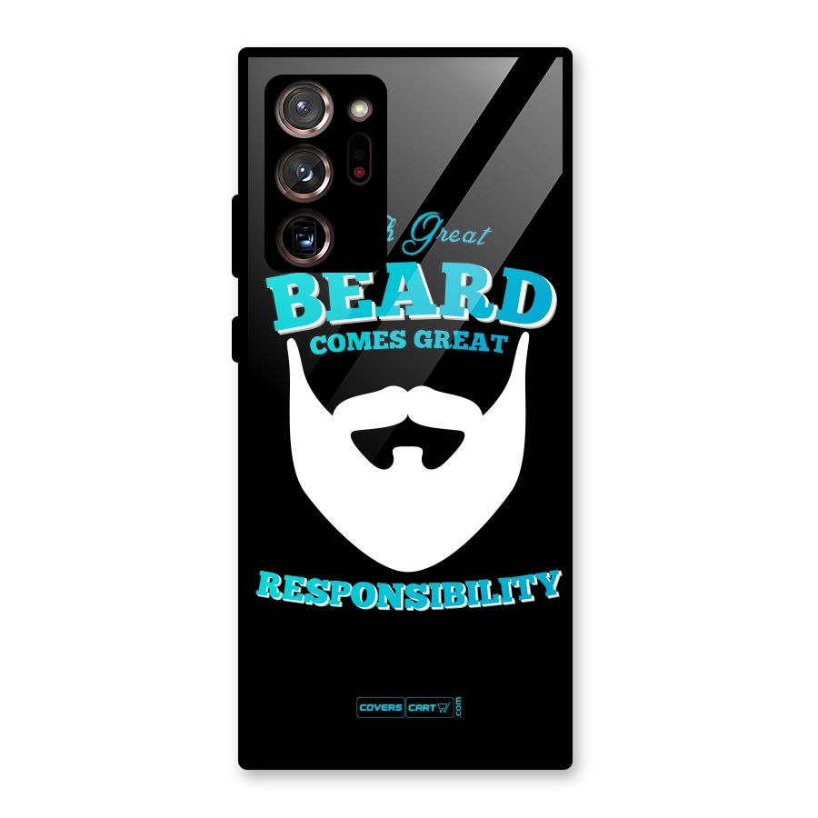 Great Beard Glass Back Case for Galaxy Note 20 Ultra