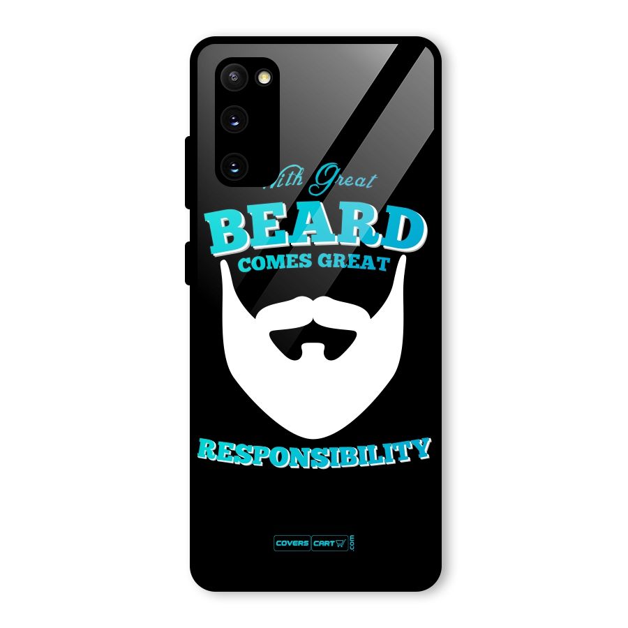 Great Beard Glass Back Case for Galaxy S20 FE 5G