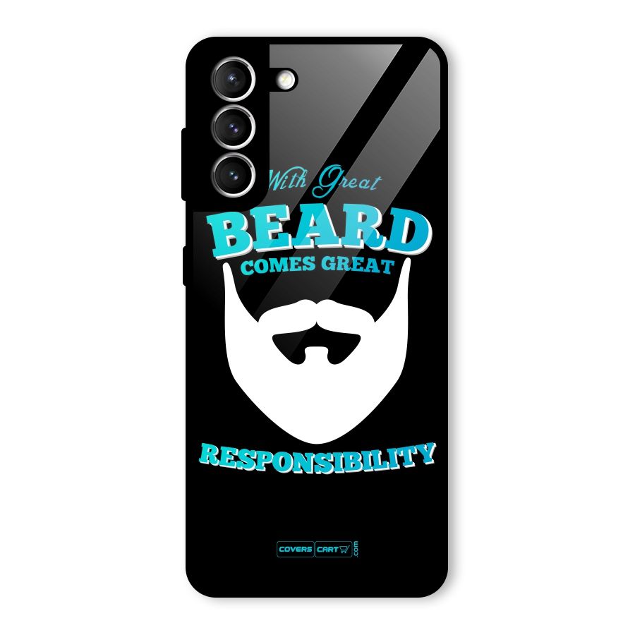 Great Beard Glass Back Case for Galaxy S21 5G
