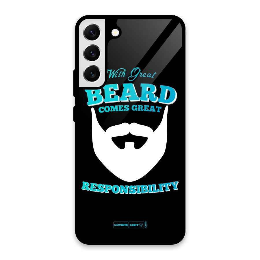 Great Beard Glass Back Case for Galaxy S22 Plus 5G