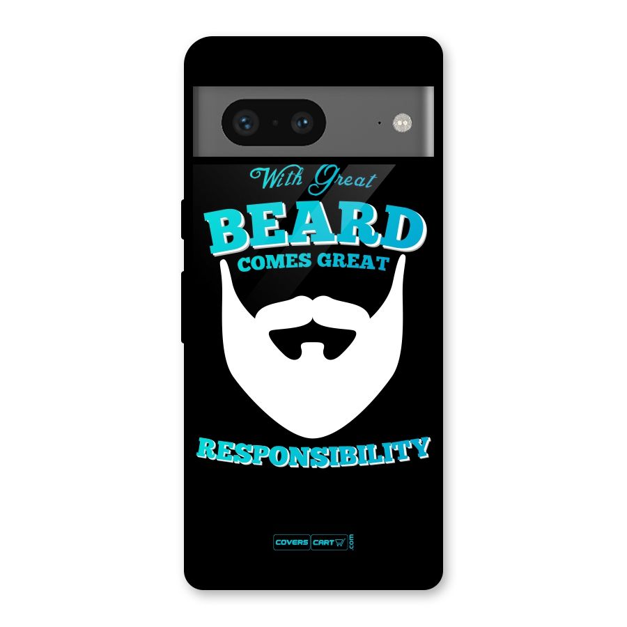 Great Beard Glass Back Case for Google Pixel 7