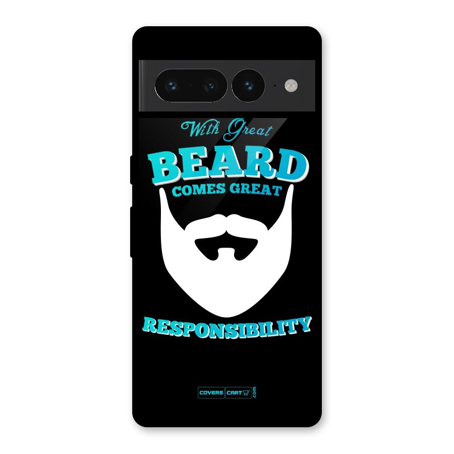 Great Beard Glass Back Case for Google Pixel 7 Pro