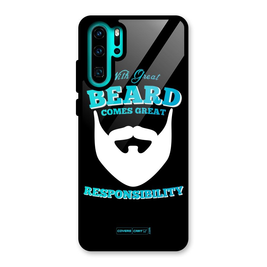 Great Beard Glass Back Case for Huawei P30 Pro