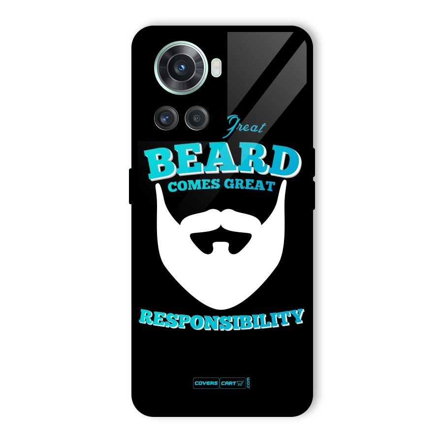 Great Beard Glass Back Case for OnePlus 10R