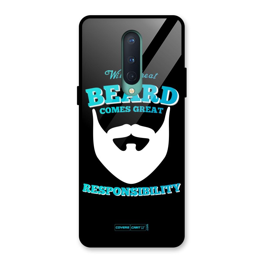 Great Beard Glass Back Case for OnePlus 8