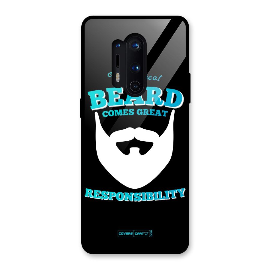 Great Beard Glass Back Case for OnePlus 8 Pro