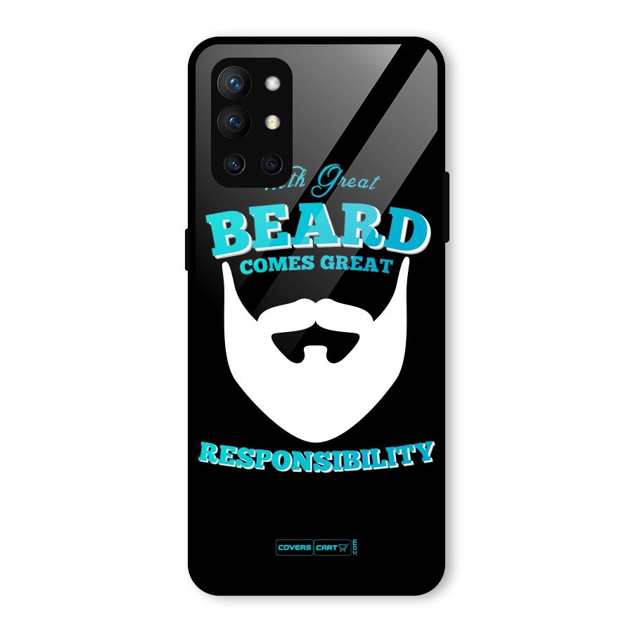 Great Beard Glass Back Case for OnePlus 9R