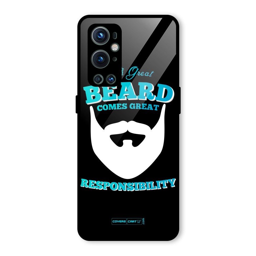 Great Beard Glass Back Case for OnePlus 9 Pro