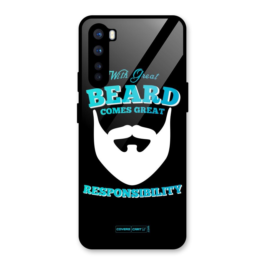 Great Beard Glass Back Case for OnePlus Nord