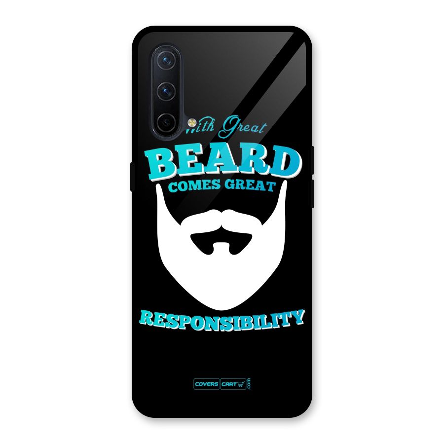 Great Beard Glass Back Case for OnePlus Nord CE 5G