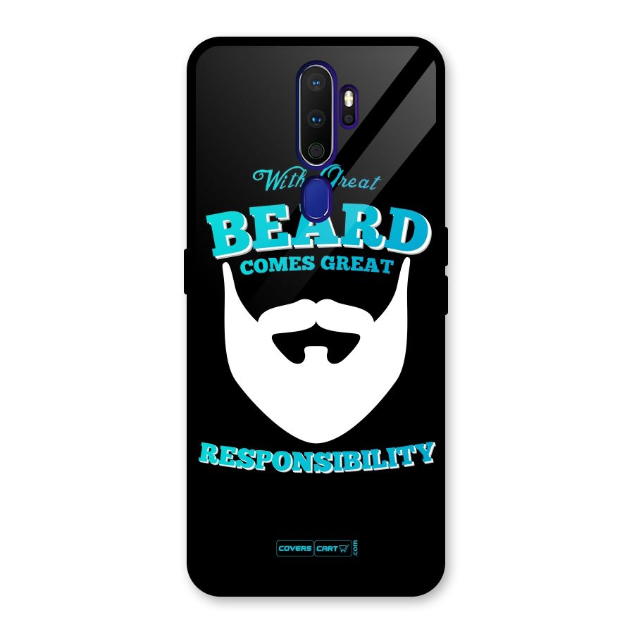 Great Beard Glass Back Case for Oppo A9 (2020)