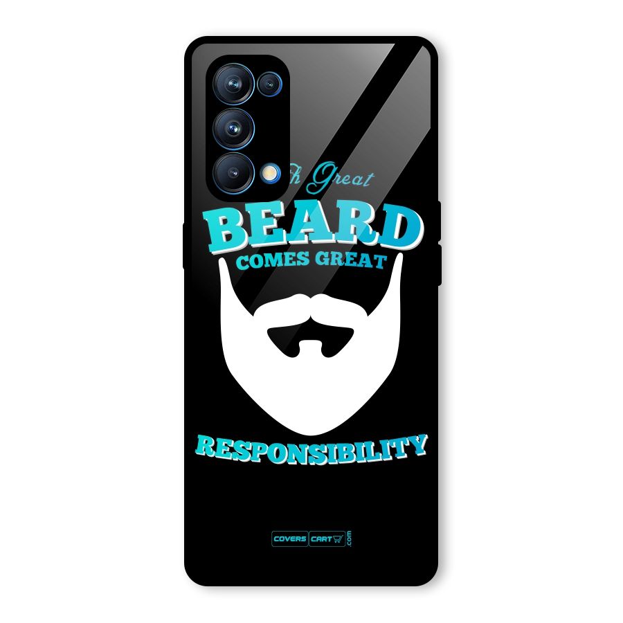 Great Beard Glass Back Case for Oppo Reno5 Pro 5G