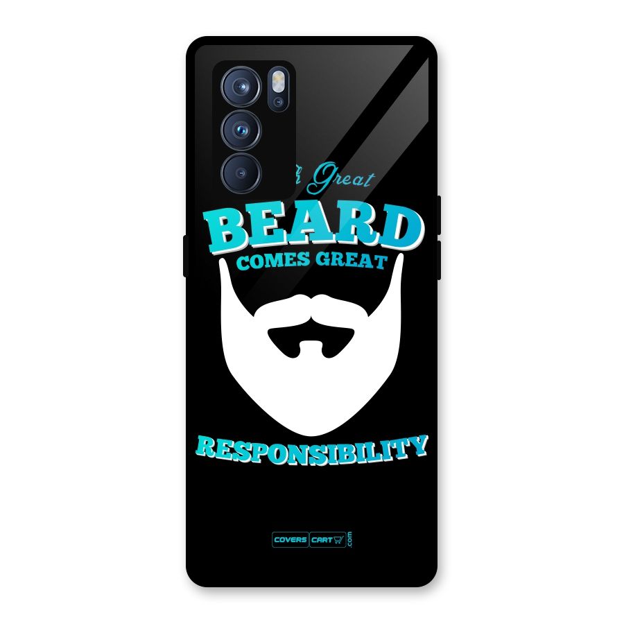 Great Beard Glass Back Case for Oppo Reno6 Pro 5G